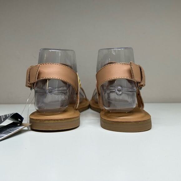 NWOB | TOMS | Bree Chevron Inspired Thong Sandals | Warm Beige | Size 7 - Picture 8 of 16